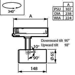 LED-Strahler ST332T 12S #59016800