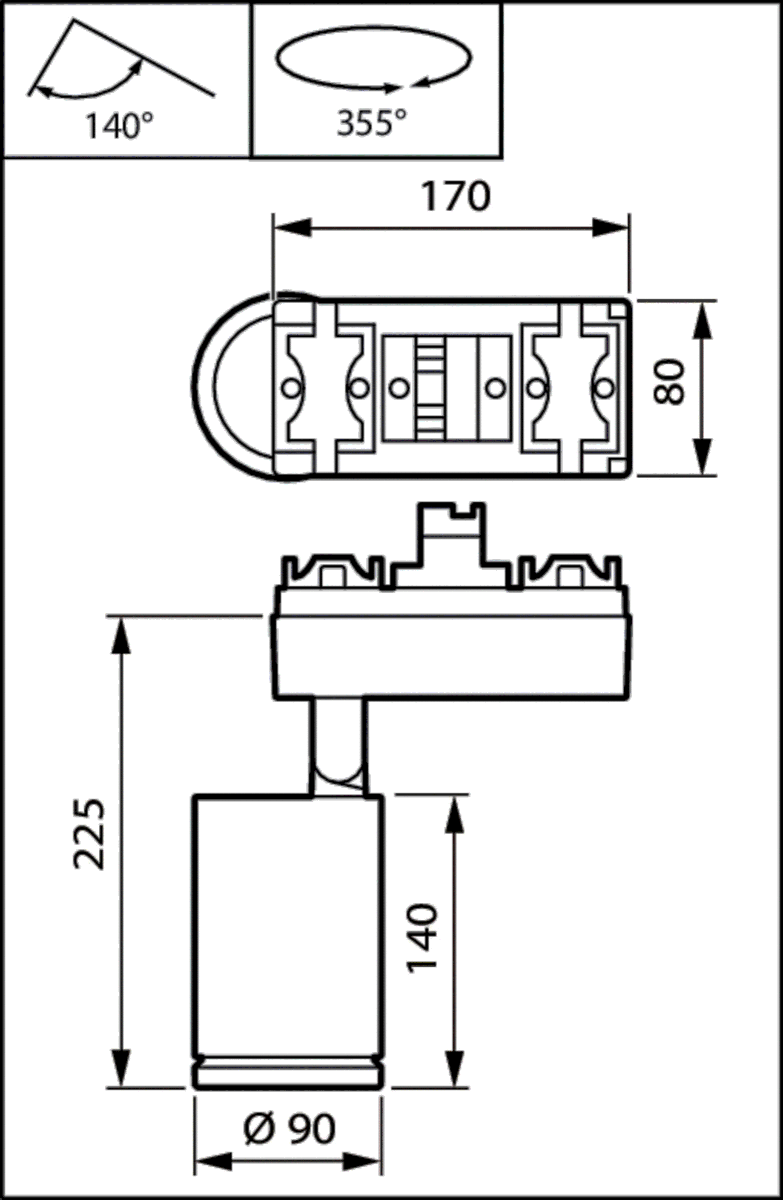 LED-Strahler f.Lichtband ST770S 39S #97684200
