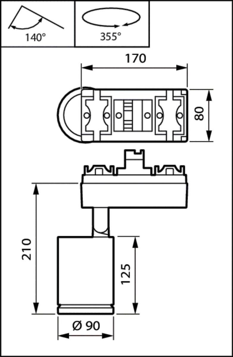 LED-Strahler ST770S LED #00987500