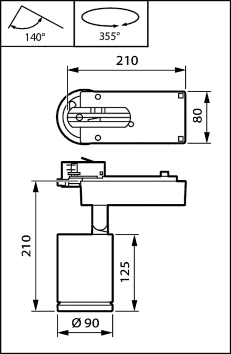 LED-Strahler ST770T LED #01002400