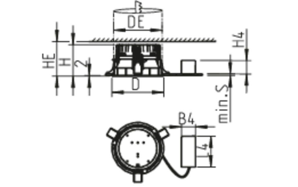 LED-Downlight ALBA R150E #0332131