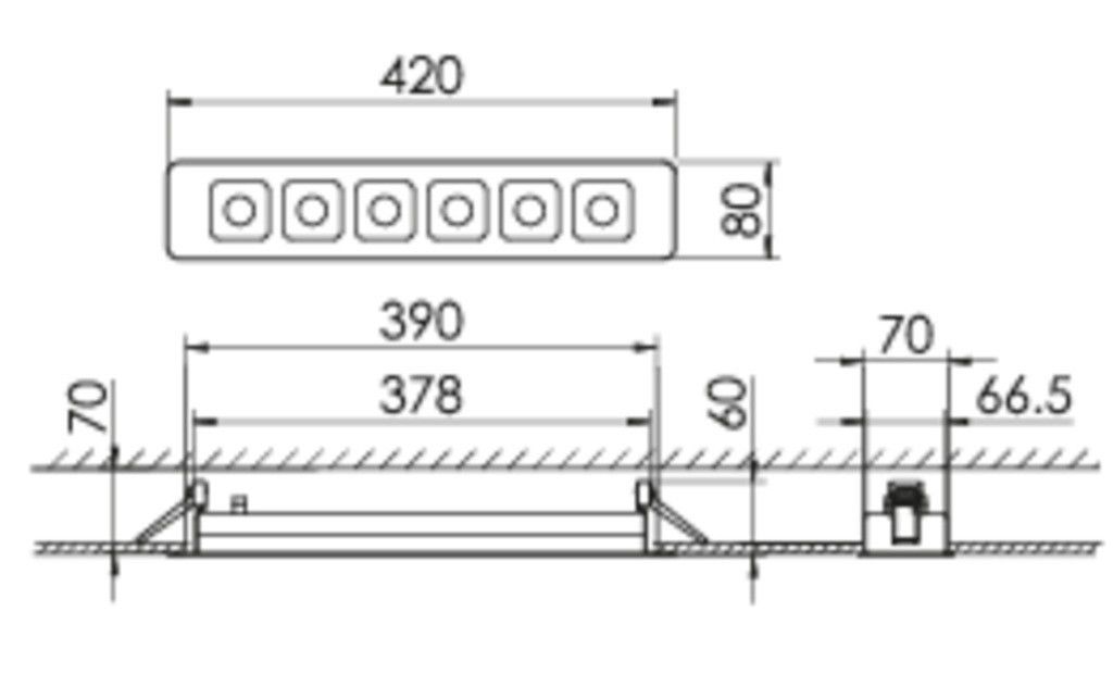 LED-Downlight MIREFA #SPG0330329AQ