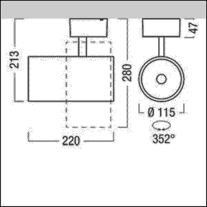 LED-Anbaustrahler V2-SFL4100 #62925682