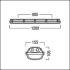 LED-Feuchtraumleuchte EXTONAM2300-840MBEVG