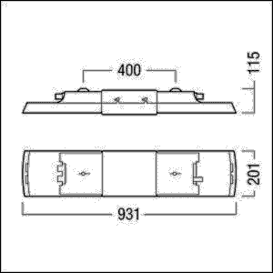 LED-Feuchtraumleuchte EXENEO L #42189346
