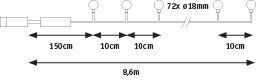 LED-Lichterkette 945.57