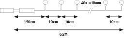 LED-Lichterkette 945.58