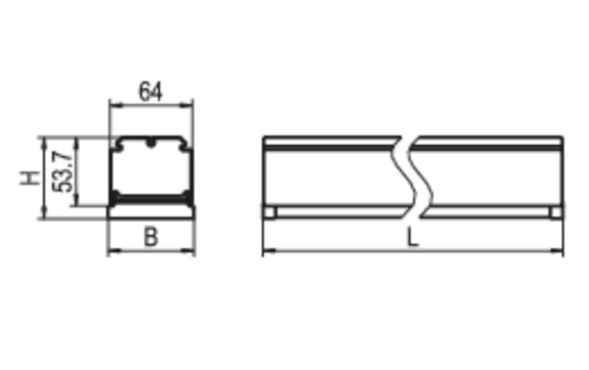 LED-Geräteträger 5pol. VL2S-GL200- #2550083