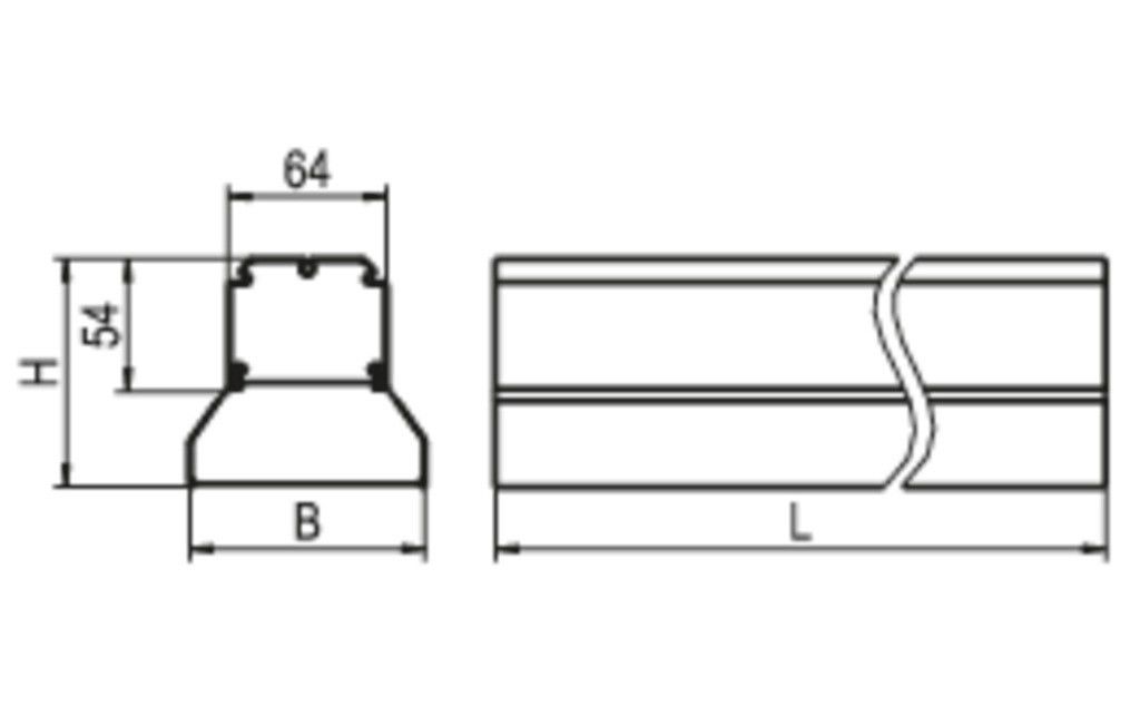 LED-Geräteträger 5pol. VL2P-ML150- #2550012