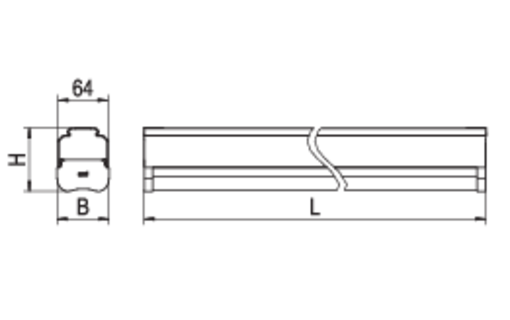 LED-Geräteträger VLGFP1501-7 #1561174