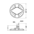 LED-Hallenleuchte 3410 L100 D 840