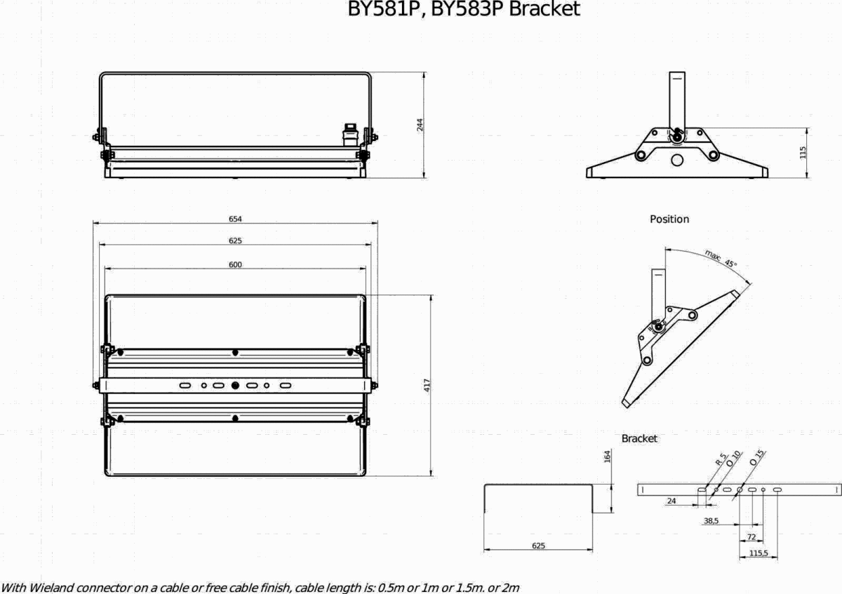 LED-Hallenleuchte BY581P 250 #58901800