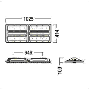 LED-Hallenleuchte CR2PL L35k #42948086