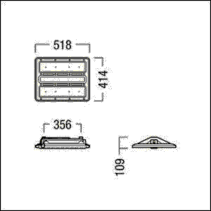 LED-Hallenleuchte CR2PL M17k #42945082