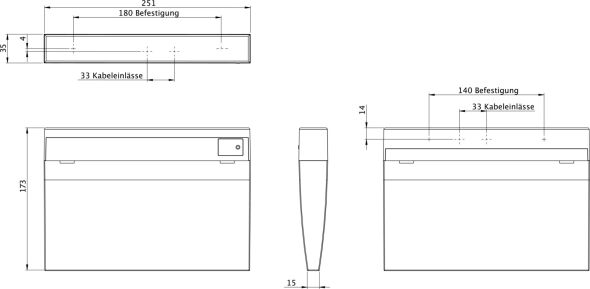 Sicherheitsleuchte KMMU418WB-3P