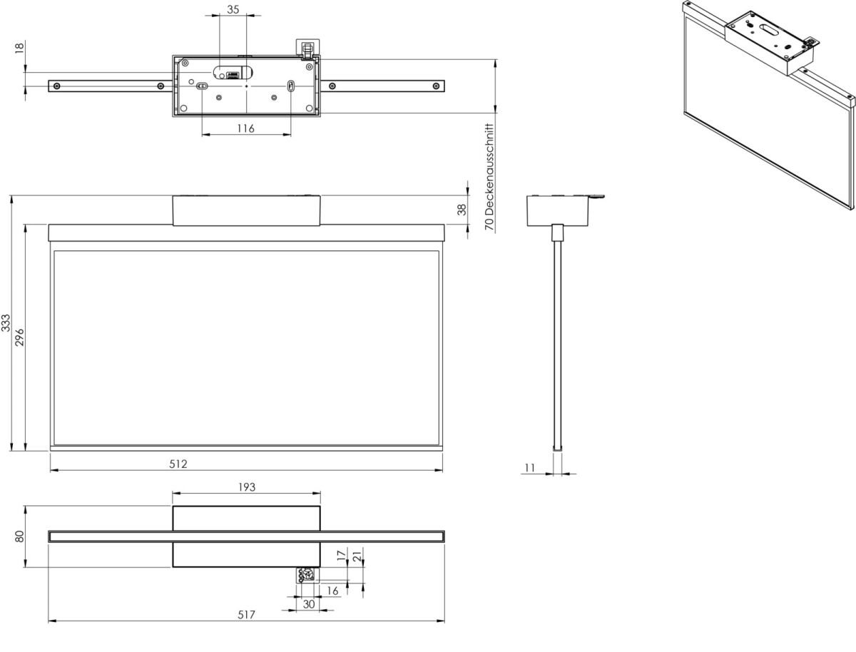 Sicherheitsleuchte AGD408SC