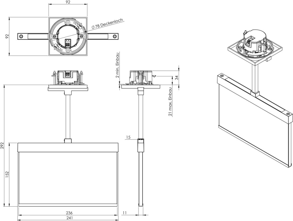 Sicherheitsleuchte AMEP408SC-E