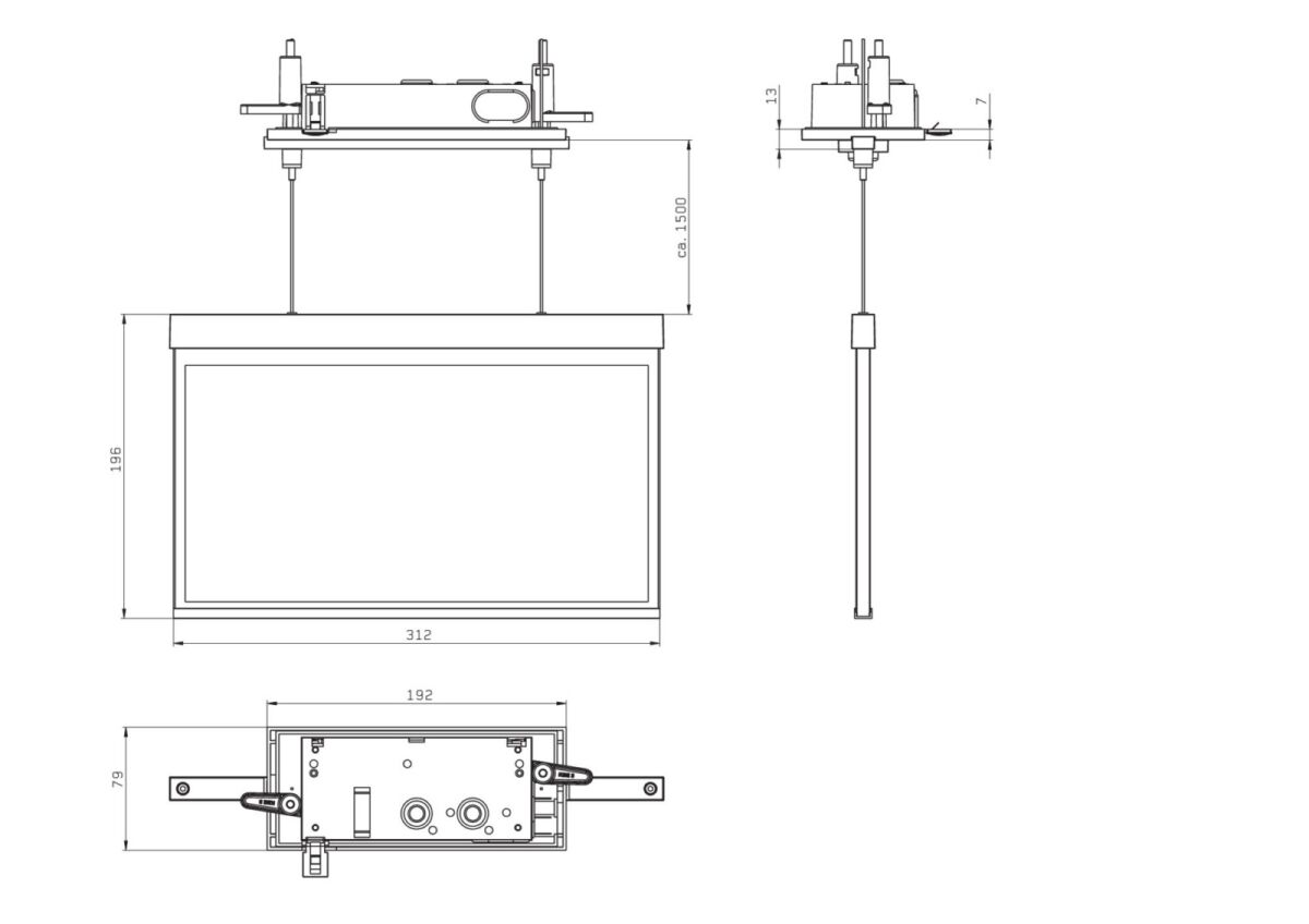 Sicherheitsleuchte AXCC408SC