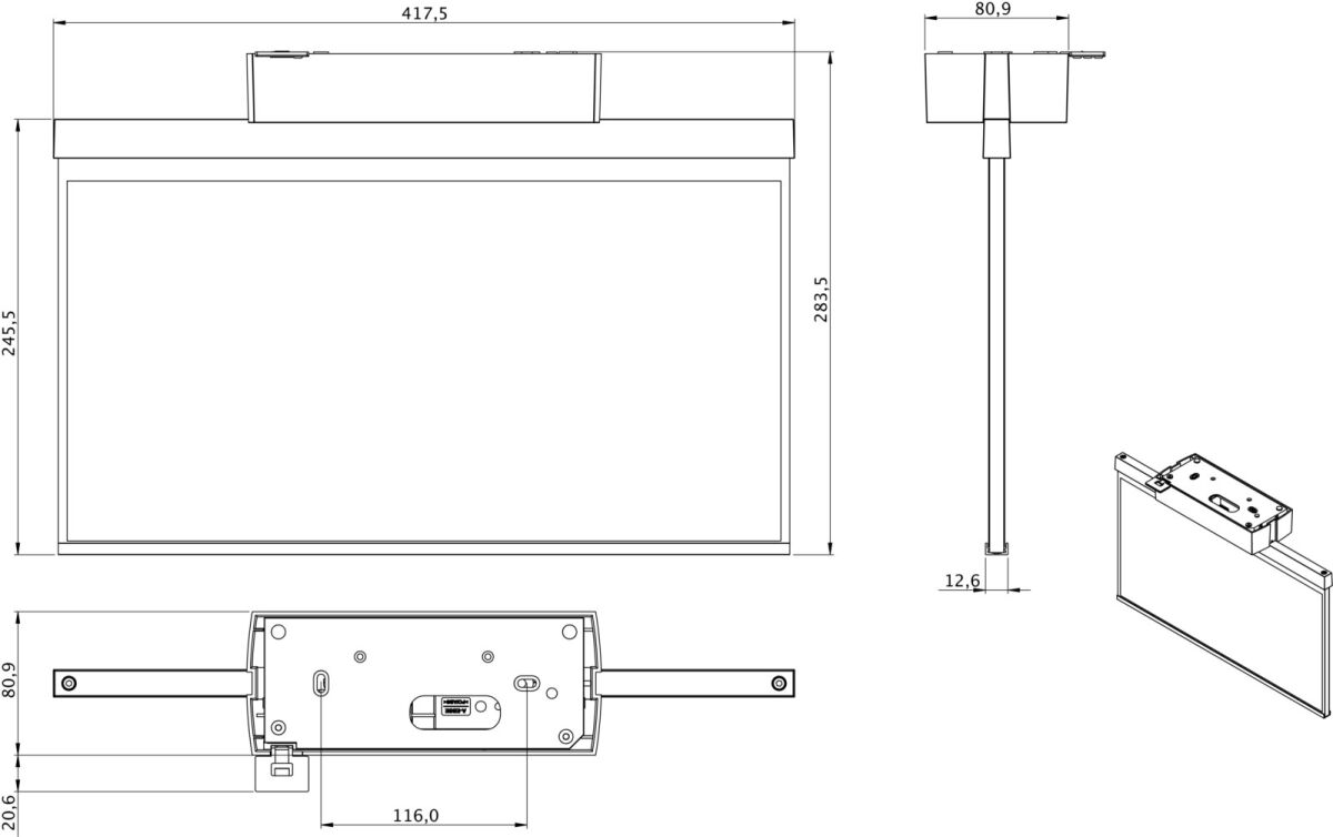 Sicherheitsleuchte GABD408SC