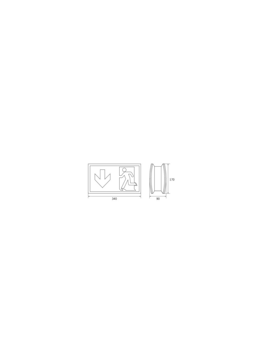 Sicherheitsleuchte KCD418SC-IP64