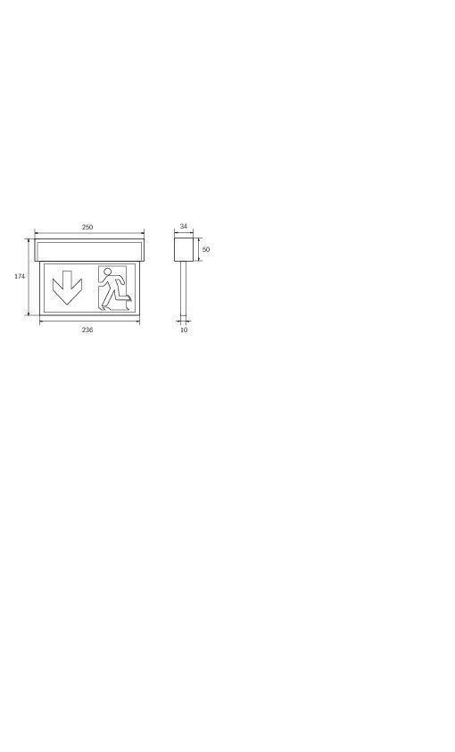 Sicherheitsleuchte KSU413WB