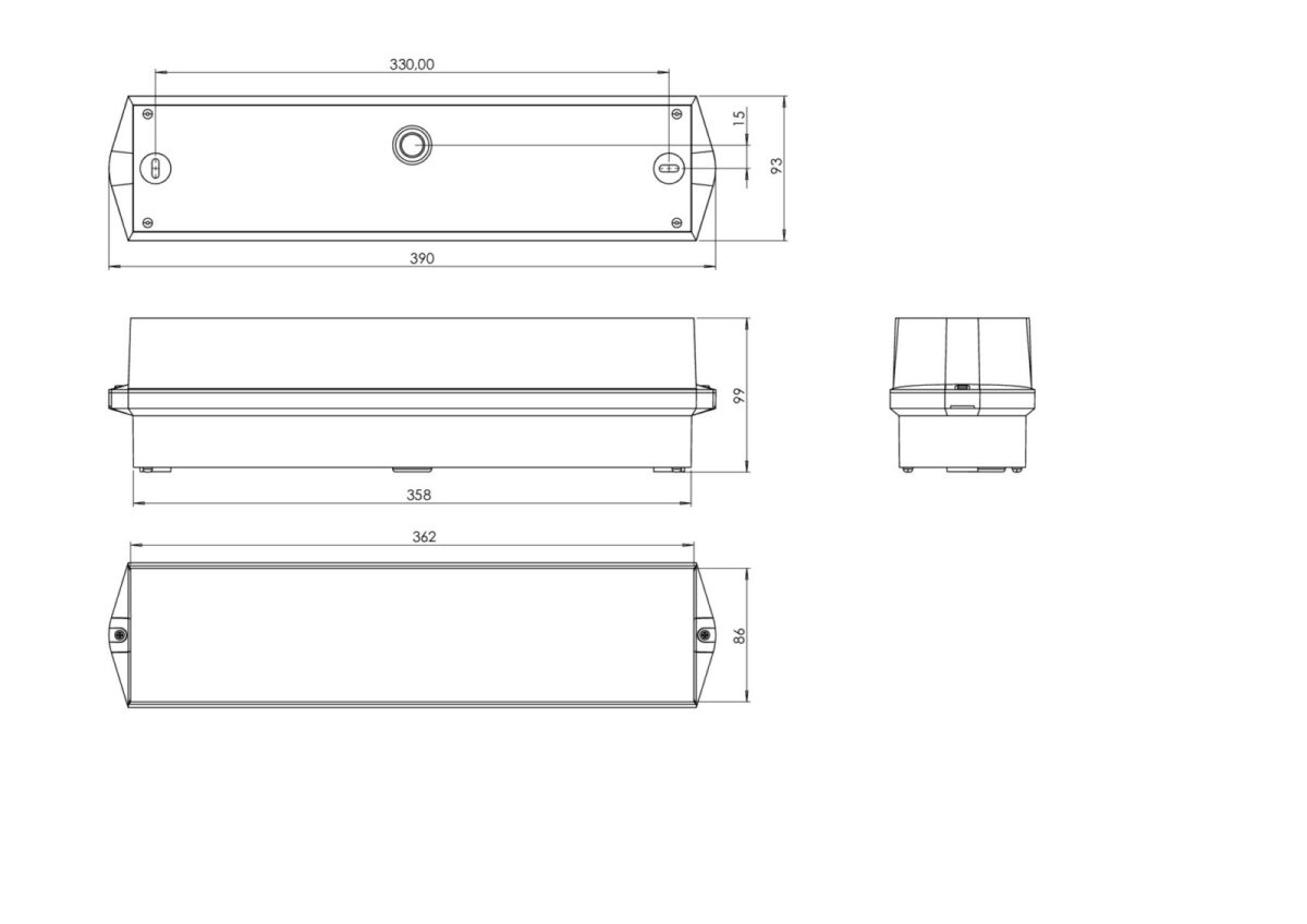Sicherheitsleuchte KWIW428SC