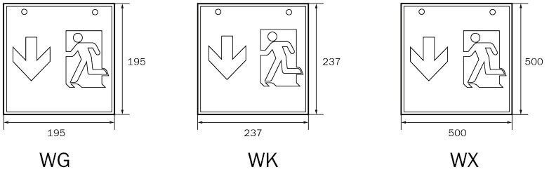 Sicherheitsleuchte WKD418SC