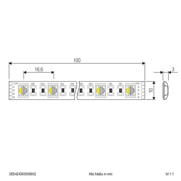 LED-Strip 24V SB5424150509902