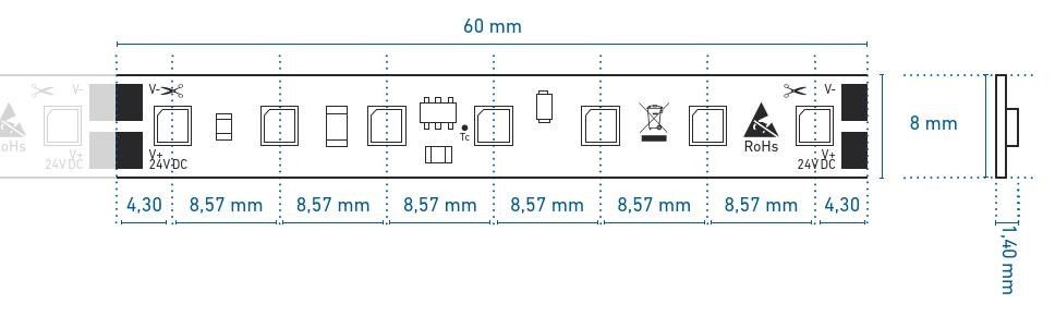 LED Streifen 3,96m 50415715