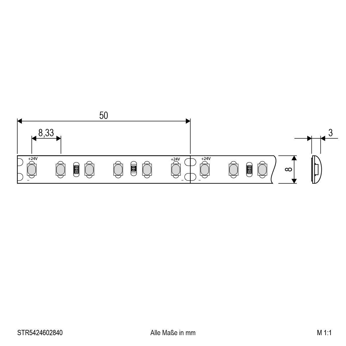 LED-Strip 24V STR5424602840