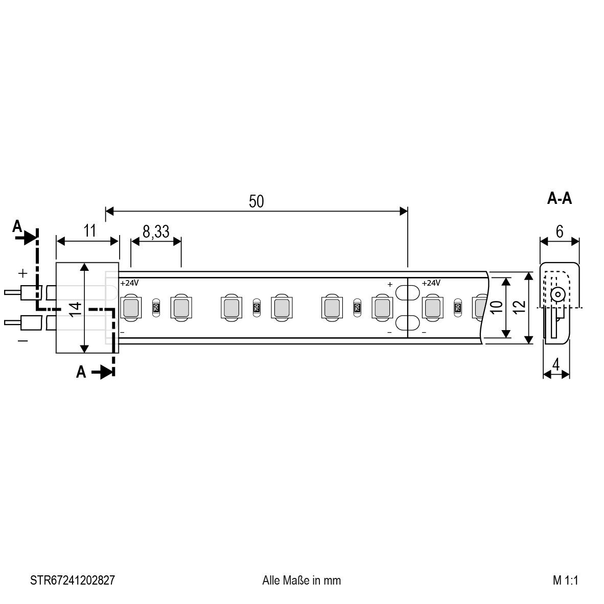 LED-Strip 24V STR67241202827