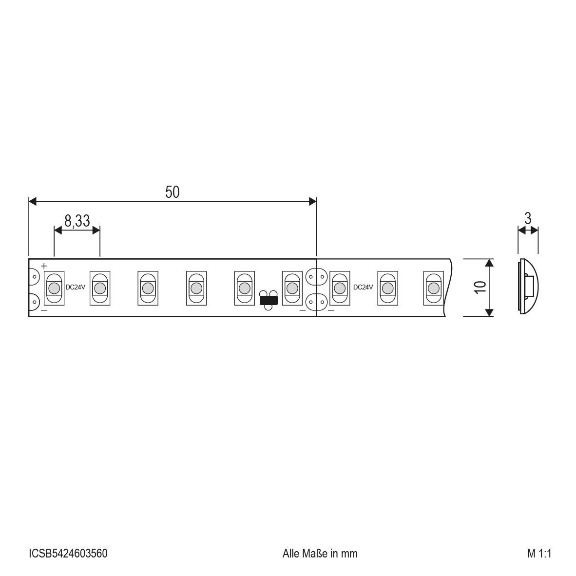 LED-Strip ICSB5424603560