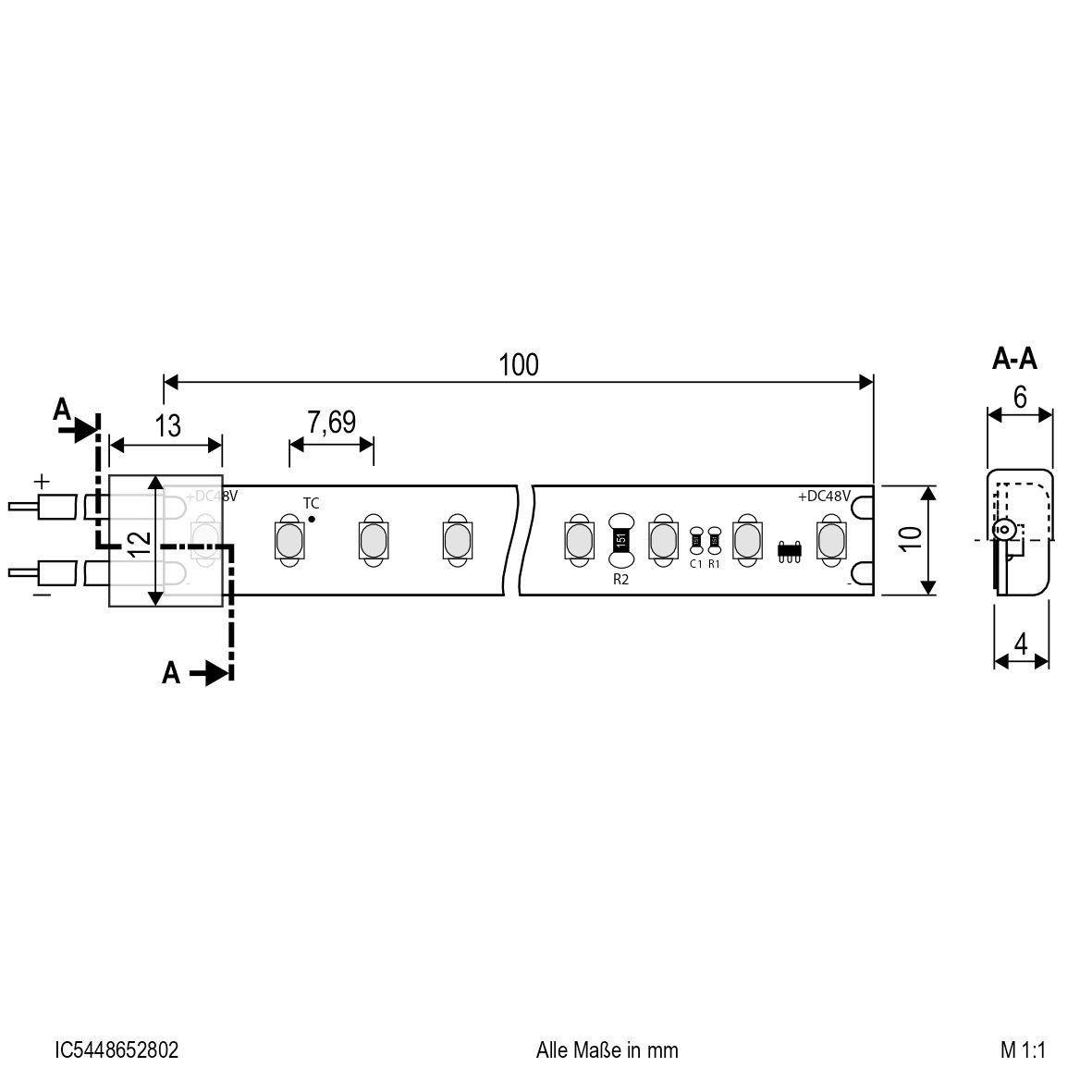 LED-Stripe IP54 5m IC5448652802
