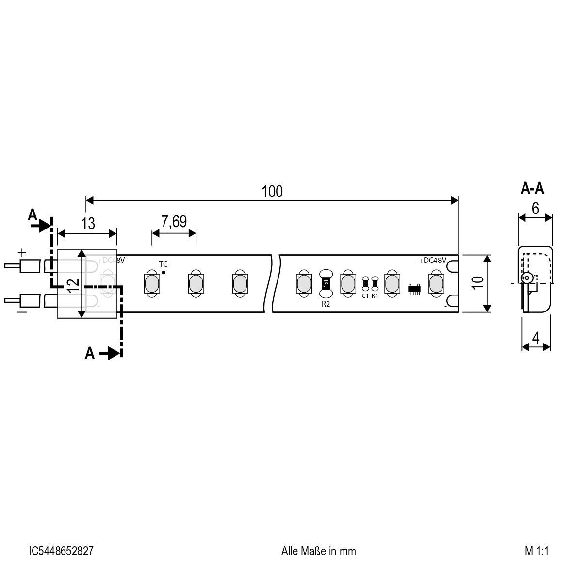 LED-Stripe IP54 5m IC5448652827