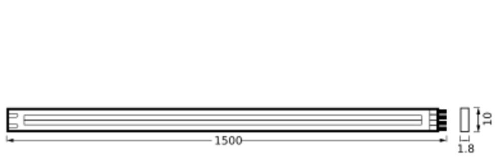 LED-Stripe 1,5m Flex #4099854095207