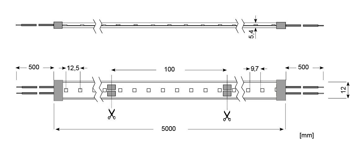 LED-Strip 24V RSTA4825