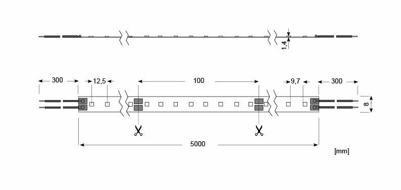 LED Stripe 24V RSTA3585