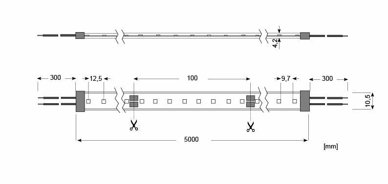 LED Stripe 24V RSTA3765