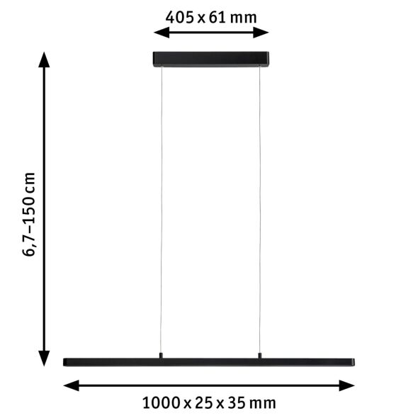 LED-Pendelleuchte 798.85