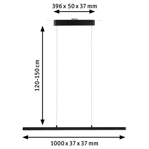 LED-Pendelleuchte 968.16