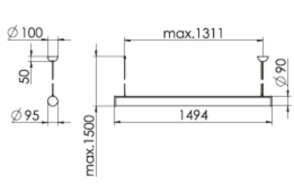 LED-Leuchte PURELI #SPG0630251SI