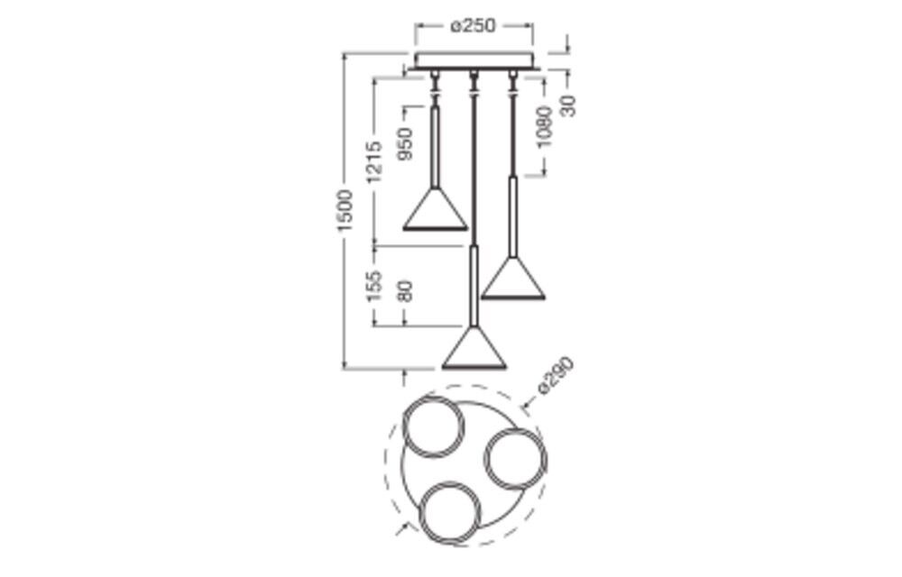LED-Pendelleuchte Decor #4058075841840