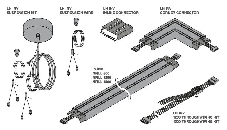 LED-Pendelleuchte LN INV#4099854296963