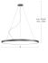 LED-Pendelleuchte BG1ASE-830E-D600-U