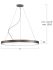 LED-Pendelleuchte BP5ASE-830M-D600-U