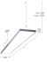 LED-Pendelleuchte CG4AEE-830M-L1500-Y