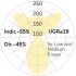 LED-Pendelleuchte LR3ABE-830M-L2055-Y
