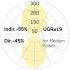 LED-Pendelleuchte LRXABL-830H-L1475-A