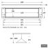 LED-Pendelleuchte PIANOP1400840DA sw