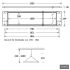 LED-Pendelleuchte PIANOP1951030SENS sw